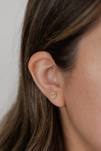 Load image into Gallery viewer, Pave Peace Studs