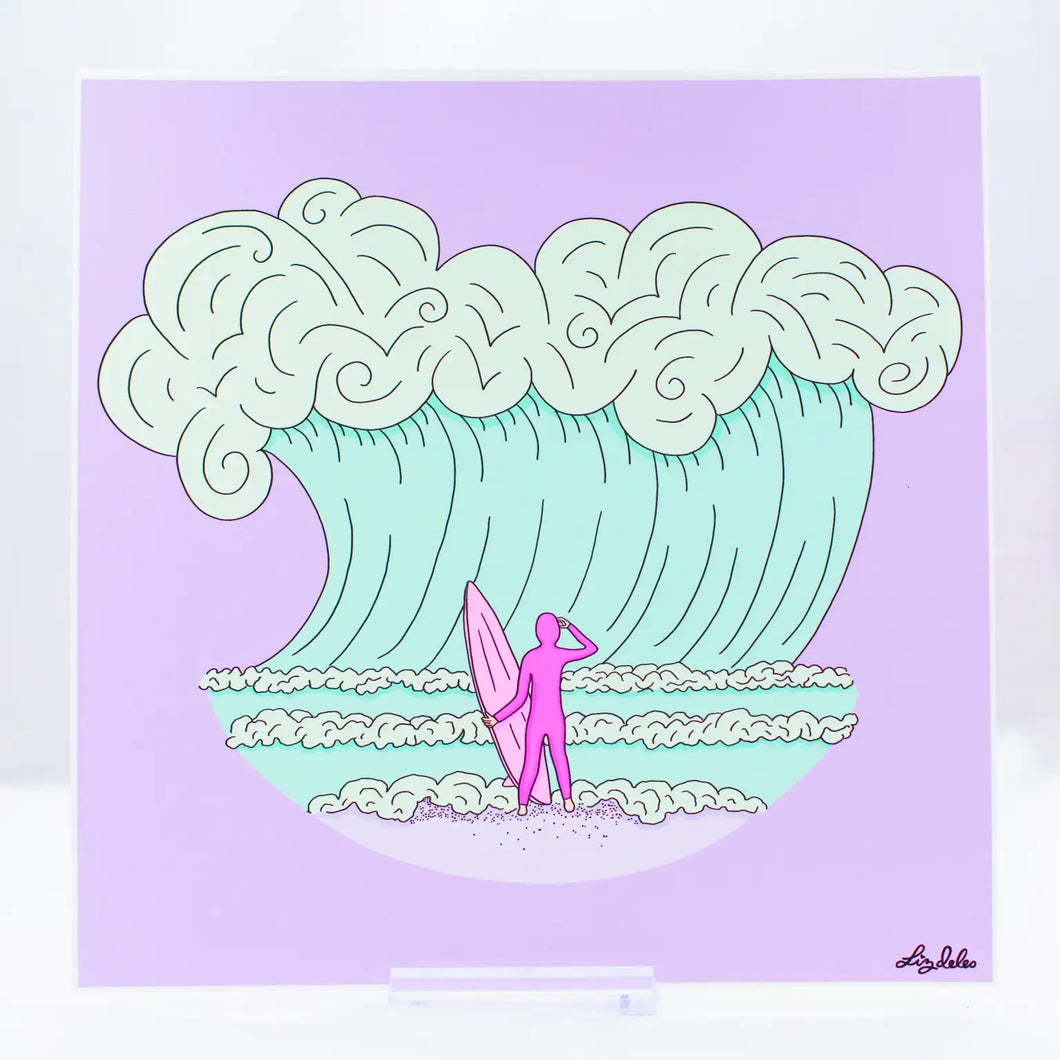 Sick Wave Print