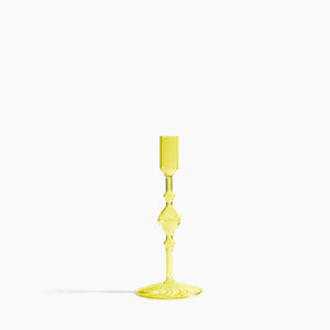 Glass Candlestick Holder - Tall