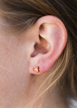 Load image into Gallery viewer, Citrine Mini Energy Studs