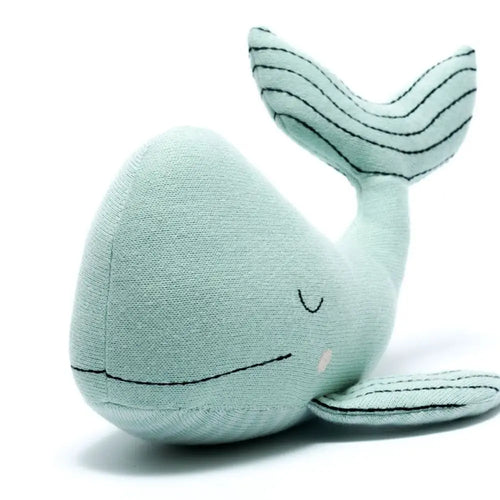 Sea Green Whale Plush Toy