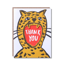 Load image into Gallery viewer, Thank You Cheetah card