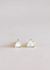 Mother of Pearl Mini Energy Studs