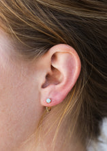 Load image into Gallery viewer, Amazonite Huggies