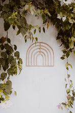 Load image into Gallery viewer, Rattan Rainbow Wall Hanging