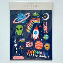 Load image into Gallery viewer, Space Race Sticker Sheet