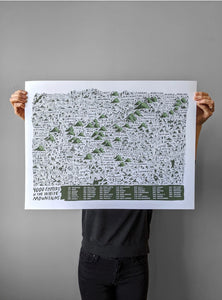 4000 Footers Print - 11x14