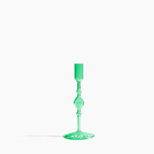 Load image into Gallery viewer, Glass Candlestick Holder - Tall