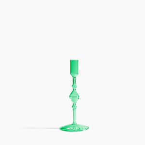 Glass Candlestick Holder - Tall