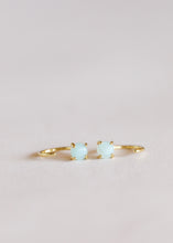 Load image into Gallery viewer, Amazonite Huggies