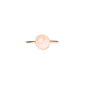 Large Rose Quartz Ring