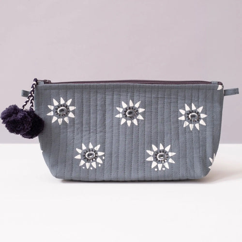 Makeup Pouch - Navi Ocean