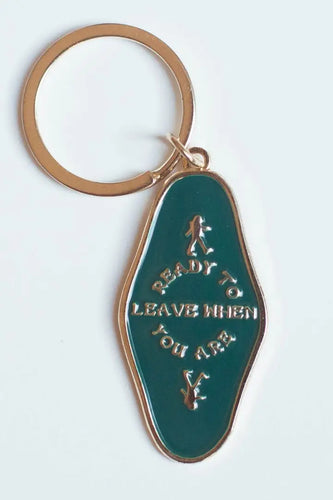 Ready To Leave Keychain