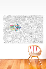 Load image into Gallery viewer, Giant Coloring Poster - Animal City