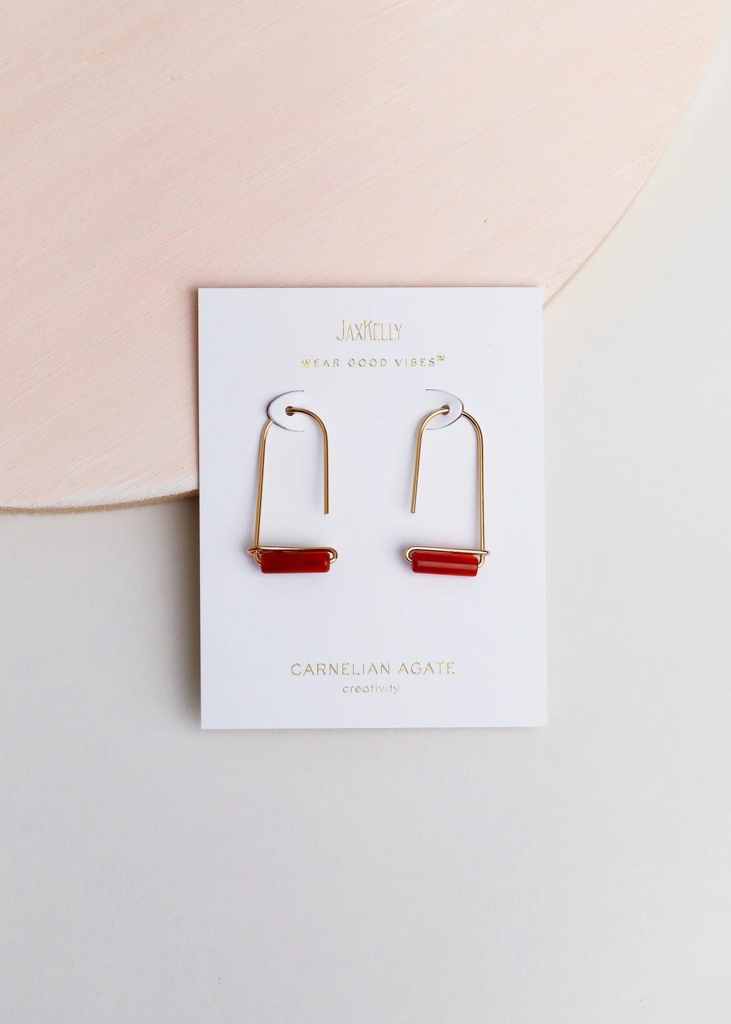 Gemstone Drop - Carnelian