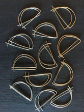 Load image into Gallery viewer, Half Moon Earrings