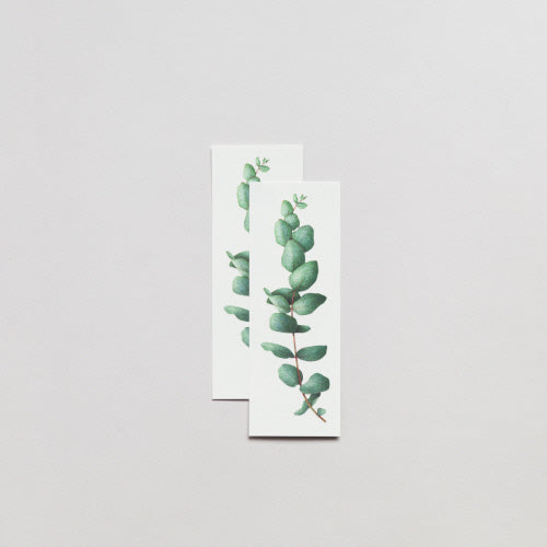 Temporary Tattoo Pairs - Eucalyptus Cinerea