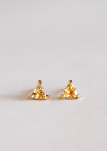 Load image into Gallery viewer, Citrine Mini Energy Studs