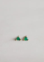 Load image into Gallery viewer, Green Onyx Mini Energy Studs