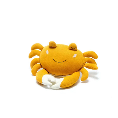 Mustard Crab Plush Toy