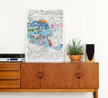 Load image into Gallery viewer, Giant Coloring Poster - Ocean