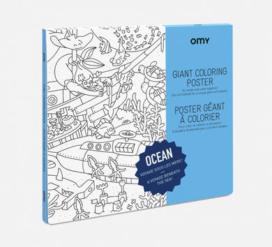 Giant Coloring Poster - Ocean